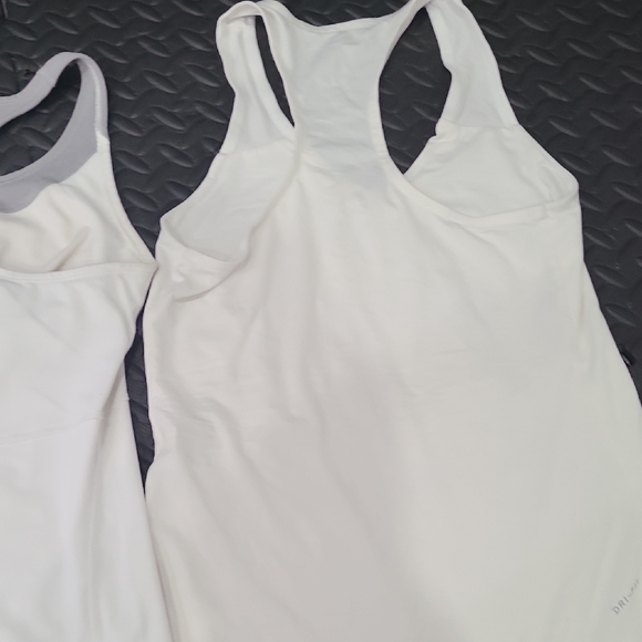 Bundle The North Face And Nike Women's White and Gray Tank Tops - Picture 6 of 8
